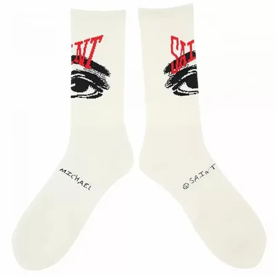 Real Pics One Pair Black White Socks Men Women Basketball Socks 25ss