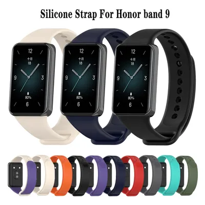 Sport Silikon armband für Ehren band 9 Smart Uhren armband Ersatz armband für Ehren band 9 Armband Armband Correa Zubehör Image