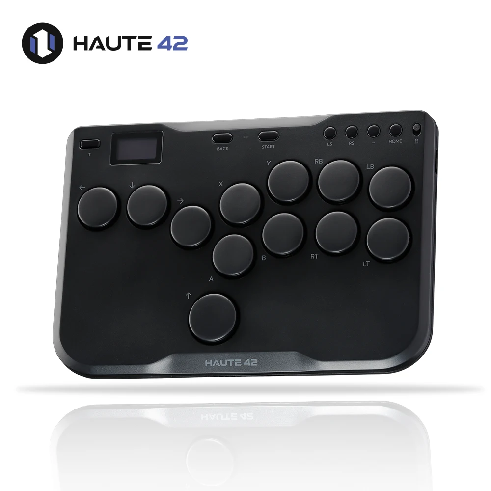 Haute42 Mini Stickless Controller Hitbox Hebellose Arcade Controller Für PC/PS4/PS5/Schalter Kampfspiel Hitbox Fightstick Image