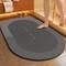 TEMU 1pc Quick-dry Non-slip Polyester Bath Mat, Ultra-fast Drying Shower Floor Rug, Soft Bathroom Carpet For Bedroom, Kitchen, Laundry - Unscented, No Electricity Or Battery Needed