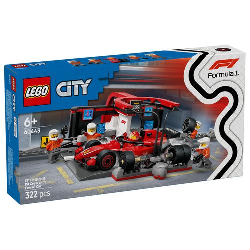 Scuderia Ferrari Lego - City Project Tyre Change Set