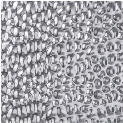 ALBERTS Strukturblech, Design gehämmert, Alu, natur, BxLxS 120 x 1000 x 0,5 mm Image