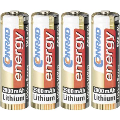 Extreme Power FR6 Mignon (AA)-Batterie Lithium 2900 mAh 1.5 v 4 St. - Conrad Energy Image