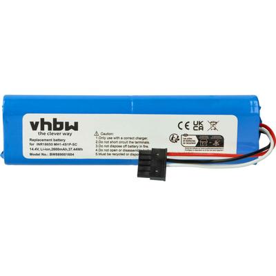 vhbw Akku Ersatz für INR18650 MH1-4S1P-SC für Staubsauger (2600 mAh, 14,4 V, Li-Ion) Image