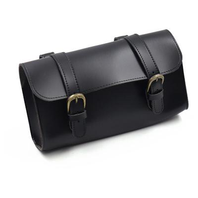 Retro pu Leder Fahrrad Tasche Klapp Lenker Sattel Lagerung Werkzeuge Fahrrad Zubehör Lenker Image