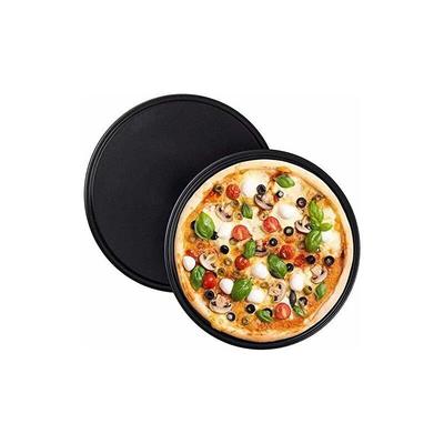 Shining House - Stück Pizzateller, Antihaftbeschichtung, runder Pizzateller, Pizzablech aus Image