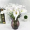 10 Pcs/lot artificial Lily Bunch Artificial Flowers Table Home Garden Bridal Fake Flower Bouquet