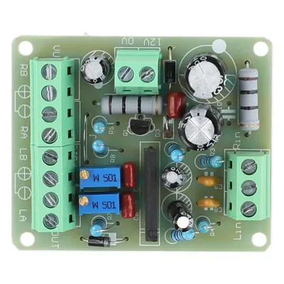 TA7318P DB Audio Level Meter DC 12V VU Meter Driver PCB Board Stereo Module for Audio Preamp