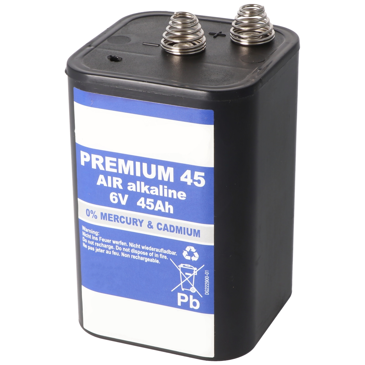 XCell 45000mAh 4R25, 430 Blockbatterie, Typ 4R25C Batterie, Lampenbatterie 6 Volt 45Ah Image