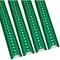 VEVOR Lot de 4 poteaux de signalisation en U de 1,8 m,en acier vert durable,ideal pour les