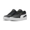 Sneaker PUMA "Carina 3.0 Sneakers Mädchen", Kinder, Gr. 31, schwarz-weiß (schwarz, weiß gold), Obermaterial: Synthetik; Futter: Textil; Laufsohle: Gummi, Schuhe