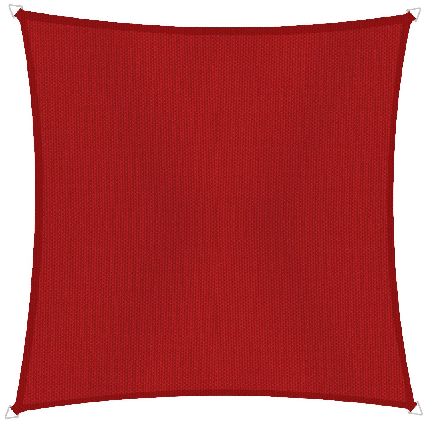 Sonnensegel WINDHAGER "Capri Quadrat", rot, B:300cm T:300cm, Polyester, Sonnensegel, 3x3m, rot