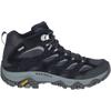 Wanderschuh MERRELL "MOAB 3 MID GTX", Gr. 43, schwarz (schwarz, grau), Leder, Textil, sportlich, Schuhe, wasserdicht