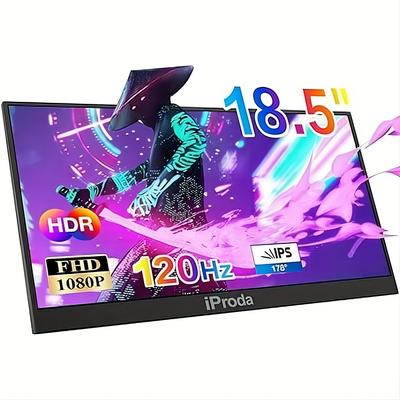 "TEMU "portable Monitor 1920x1080p 120hz Fhd Protable Monitor For Laptop And Ps5/4 Pc Secondary Display" Image