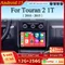 Android 15 Auto Radio Für VW Volkswagen Touran 2 1T 2010 2011 2012 2013 2014 2015 Drahtlose Auto Carplay navigation GPS 4G + WIFI