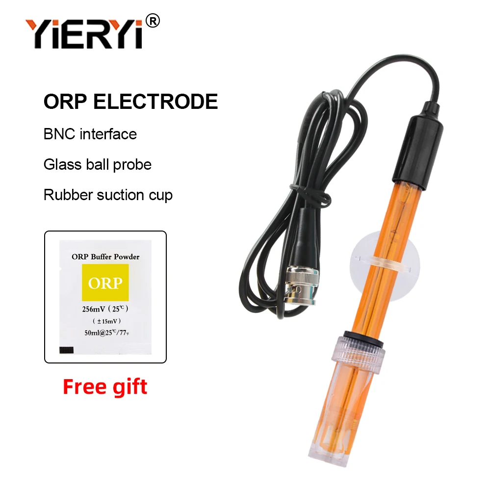 Professionelle ORP-Elektrodensonde für Aquarium, Hydrokulturelektrode, Oxidationsreduzierung, Potenzialtest, BNC Q9, Ersatzanschluss Image