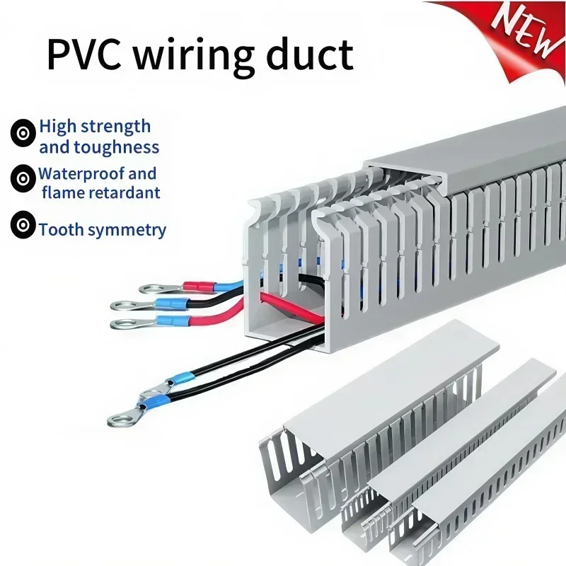 Drahtschlitz PVC flammhemmend industrieller Umweltschutz Drahtschlitz Verteilerkasten Verteilerkasten Steuerkasten Image