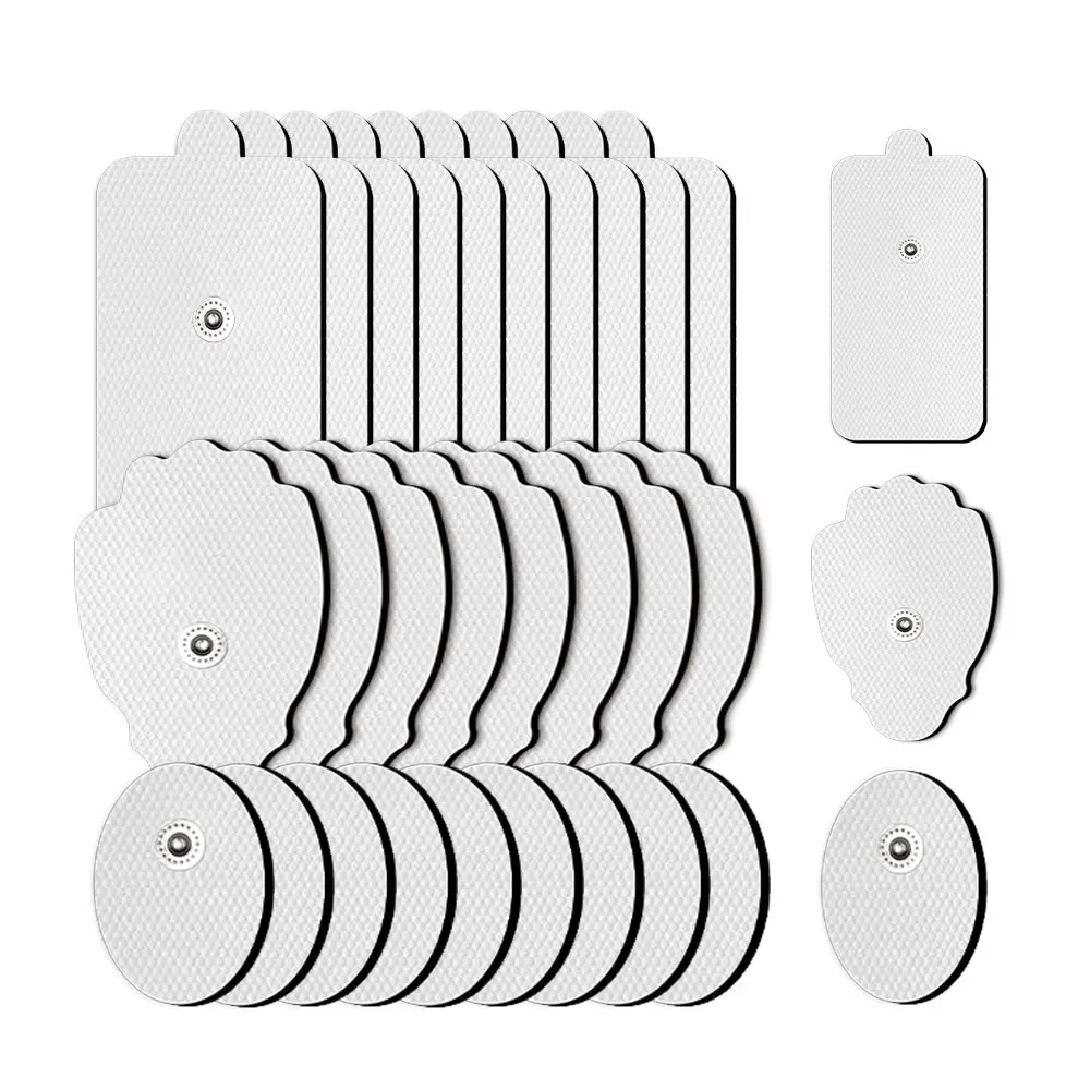 Elektrostimulation Patches Zehner Elektrodenpads für Tens Akupunktur Physiotherapie Maschine Ems Nerven Muskelstimulator Abnehmen Image