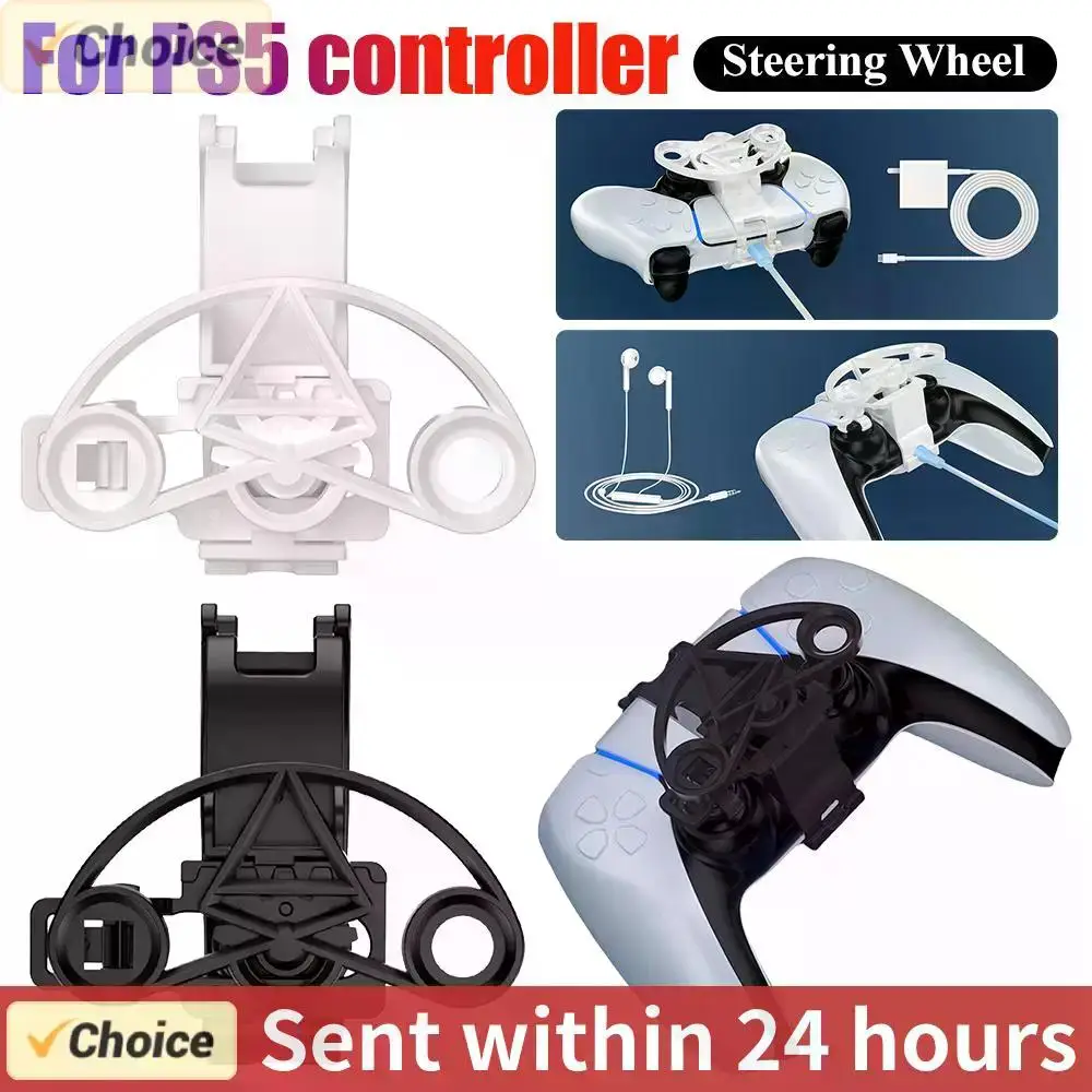 Mini volant de course pour contrôleur PS5, simulation de volant de voiture, impression 3D, Console de jeu, poignée de volant, jeu amélioré