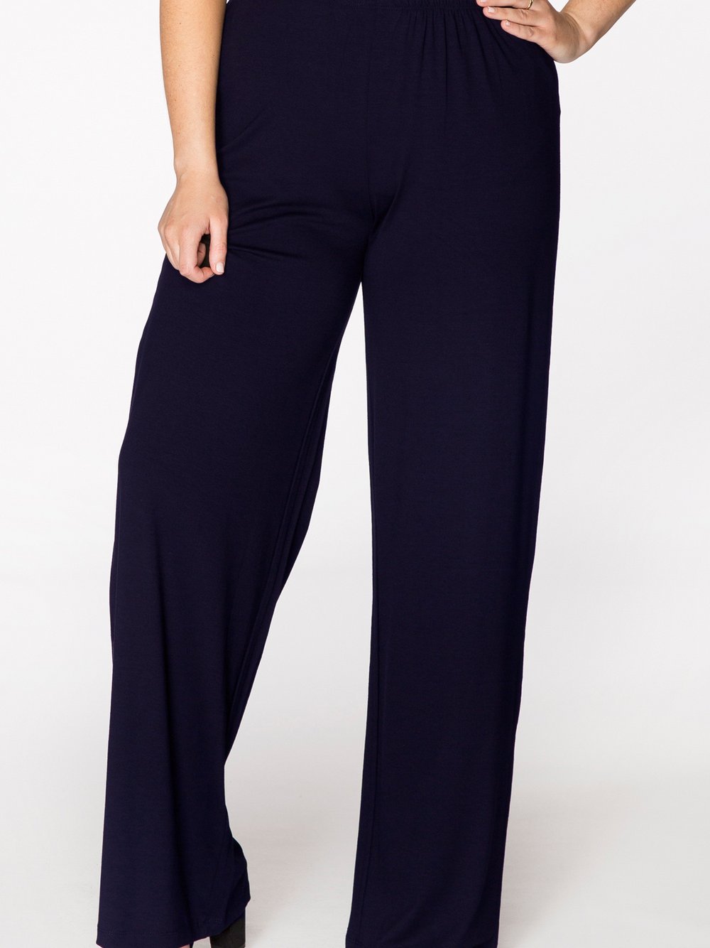 YOEK Schlaghose Damen blau, M Image