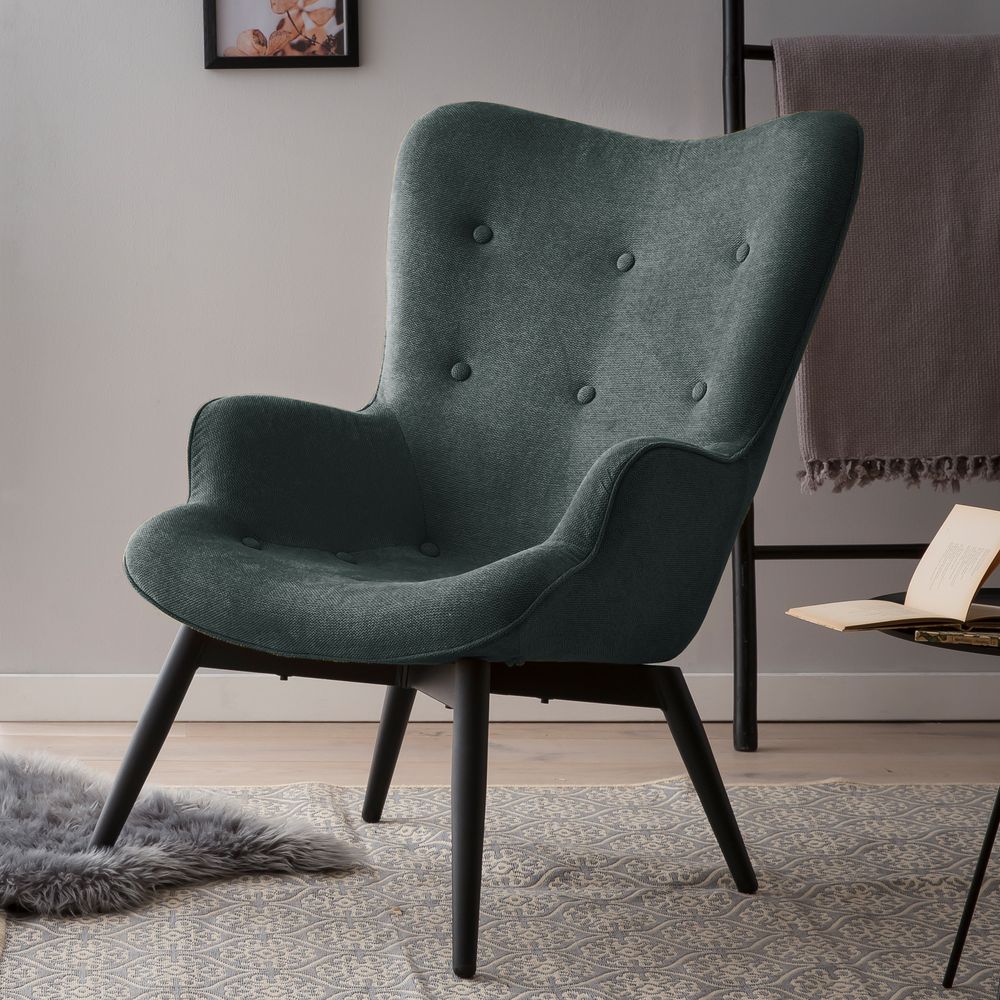 SalesFever »Anjo« Polstersessel tannengrün 80x92x99 cm