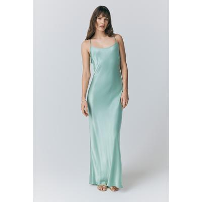Ghost Kallie Satin Maxi Slip Dress
