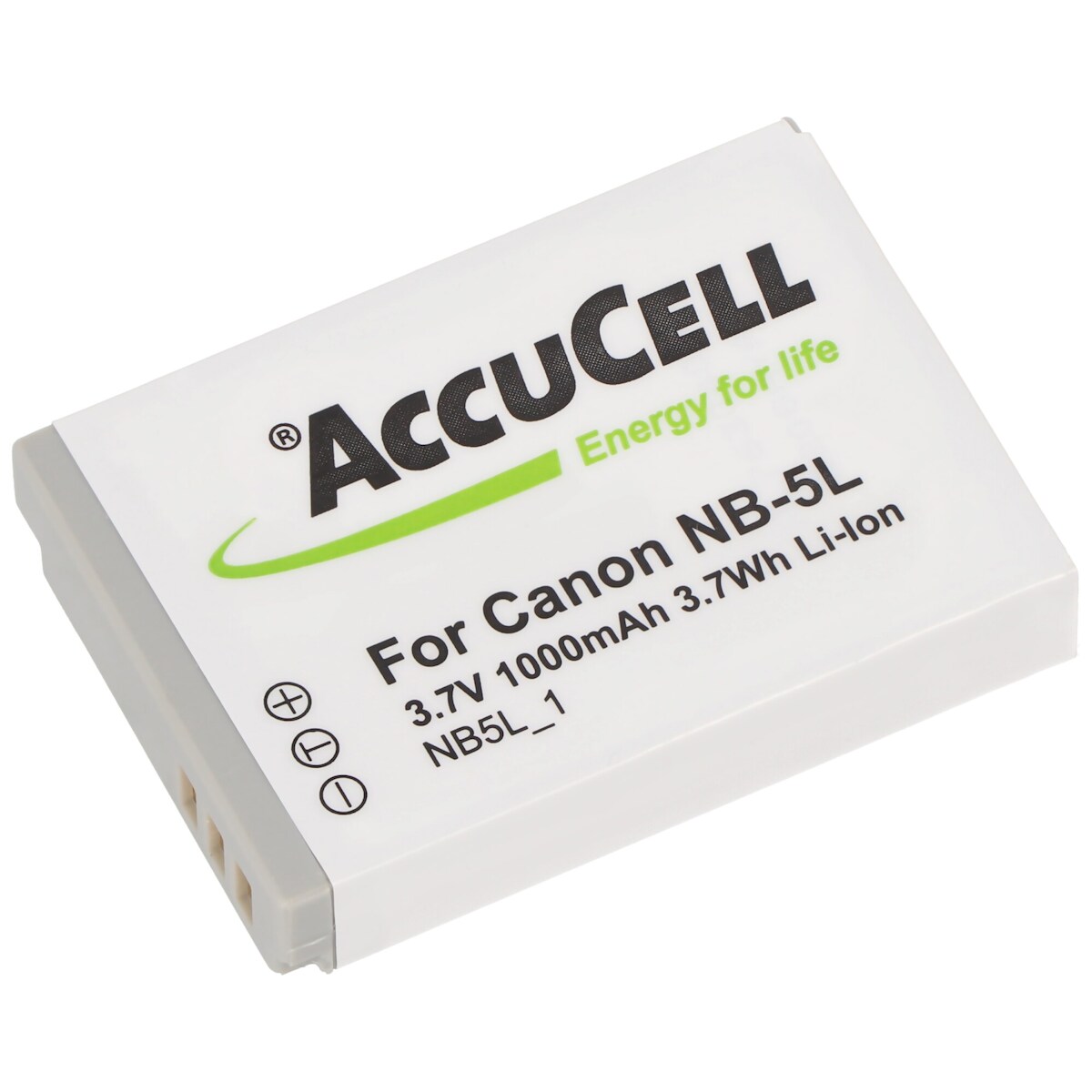 AccuCell Akku passend für Canon PowerShot SD800 IS Akku Image
