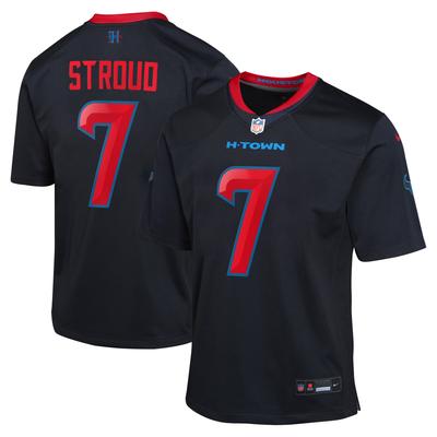 Houston Texans Sekundär Ausweichtrikot - Marineblau - C.J. Stroud - Jugendliche Image