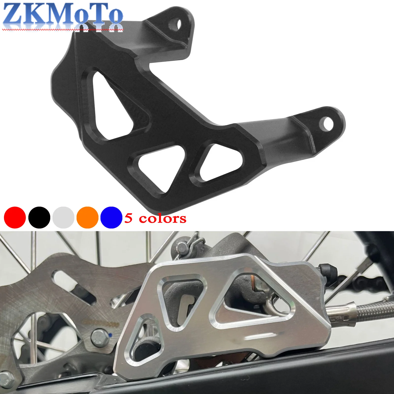 Copertura protettiva per protezione disco freno posteriore con pinza posteriore CNC ​ Per Husqvarna TE FE FC 125-501 Per KTM EXC EXCF SX SXF XC XCW XCFW