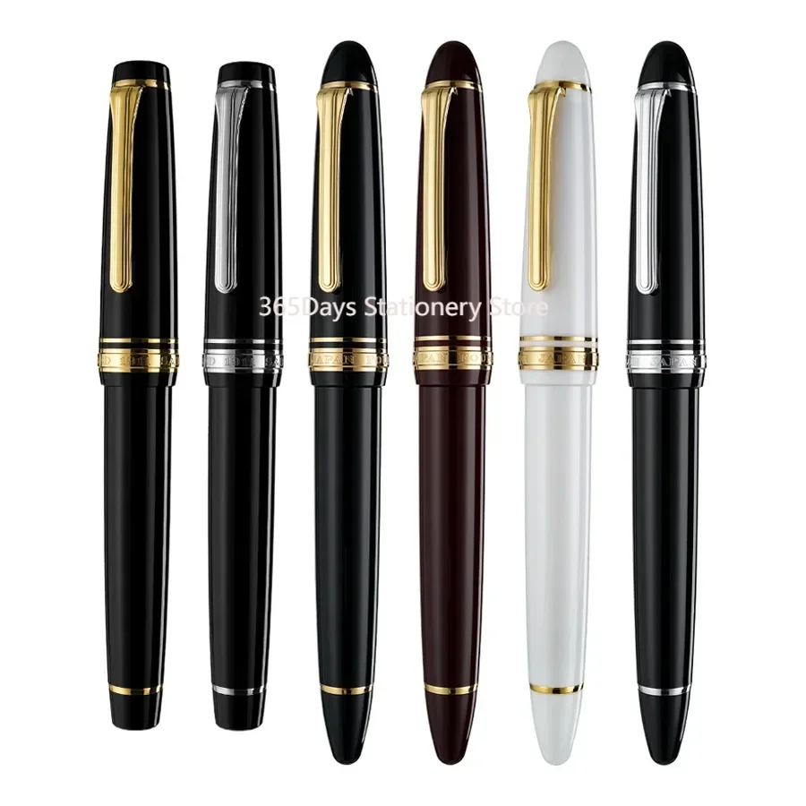 Original Japan Seemann Torpedo 21k Füll federhalter große flache Krone zweifarbig Gold-Feder Schreibstift 11-410 Büro Statioery Geschenk