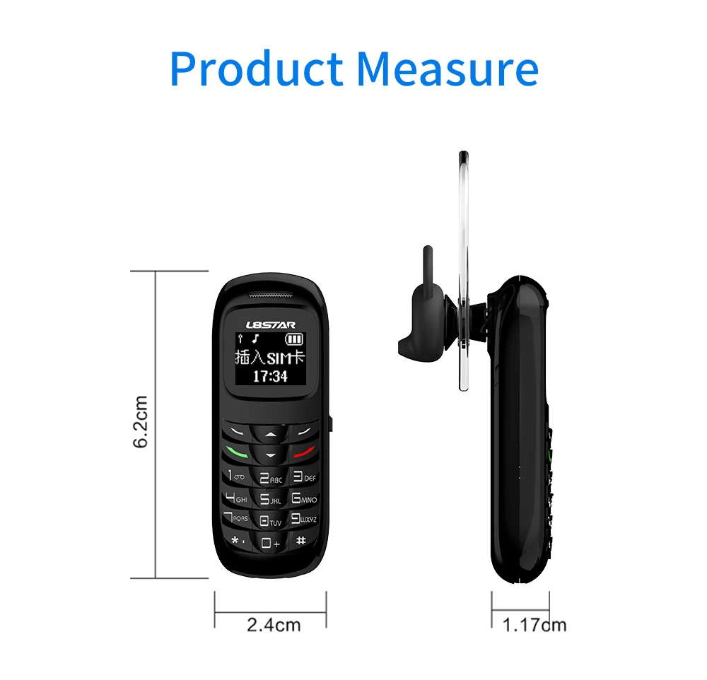 Double Sim téléphone portable Bm70 sans fil Bluetooth écouteur téléphone portable Mini téléphone stéréo Super mince Gsm longue veille téléphone portable