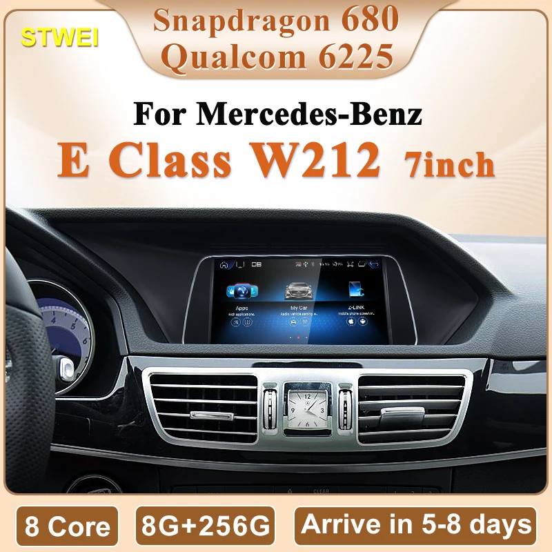STWE 2025 Neue Qualcomm Snapdragon 680 Android 14 Auto Multimedia Player Für Mercedes Benz E Klasse W212 GPS Navi CarPlay AUTO Image