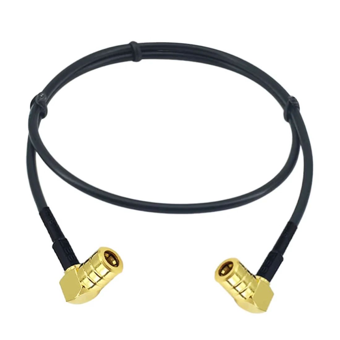 Verlängerung kabel smb Buchse rechtwinklig Schalter smb weiblich 90 Grad rechtwinklig rg174 Pigtail Großhandel 200cm Adapter Image