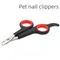 Dog nail clippers pet nail scissors sharp stainless steel head small dog pet supplies Pets Dog nails