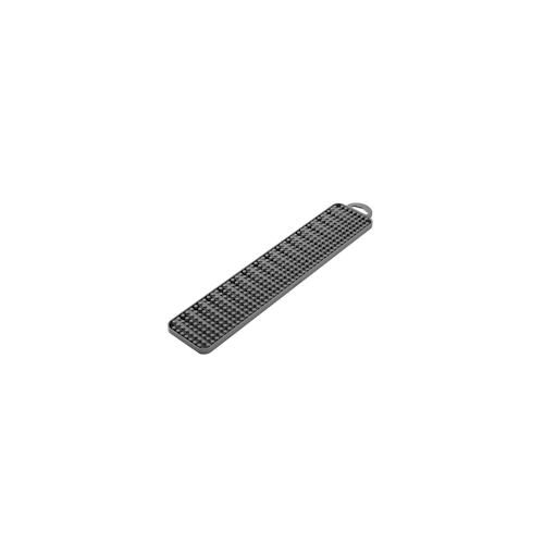 Metaltex Geschirr-Abtropfmatte 40x8cm Geschirrabtropfmatte grau Spülmatte Spülunterlage