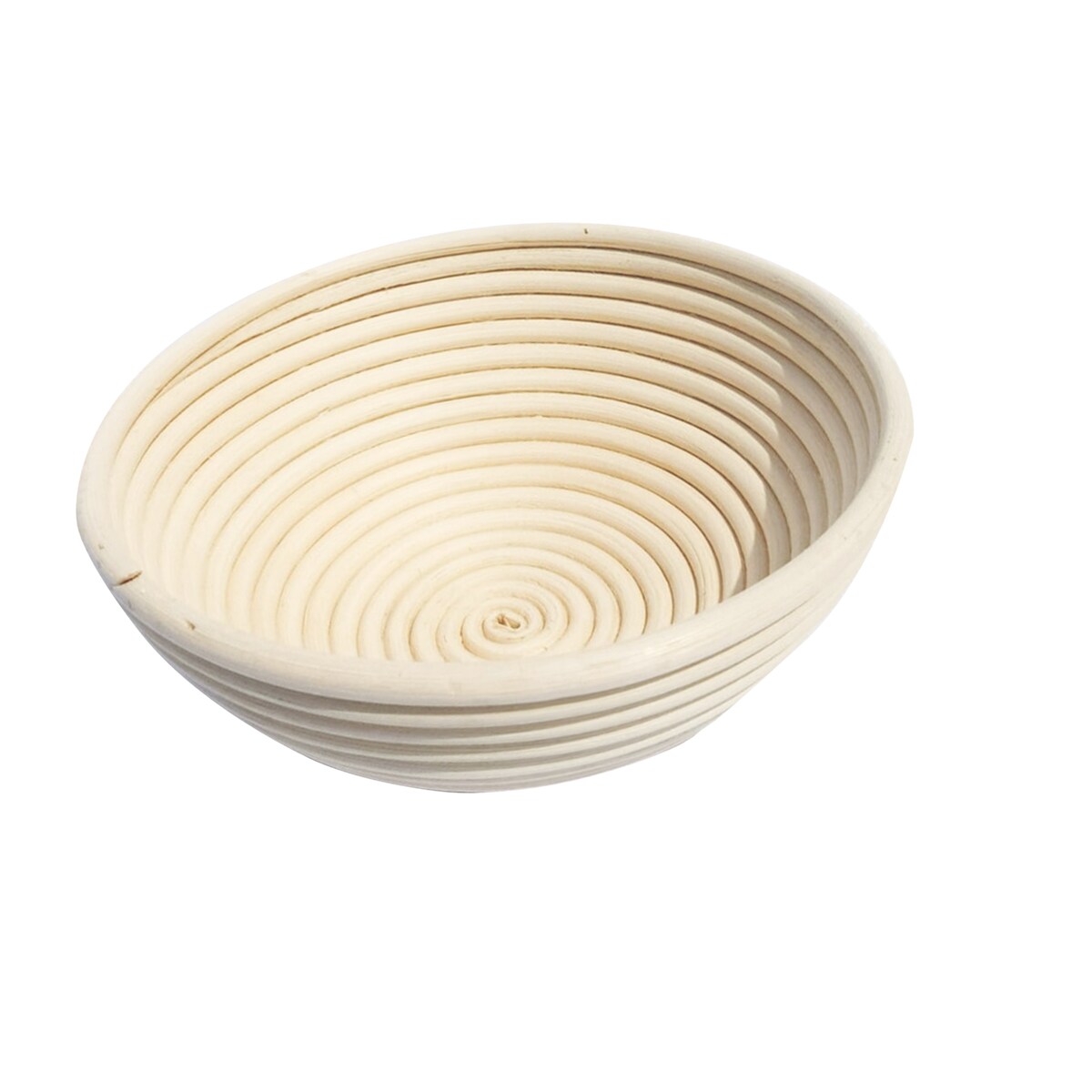 Layba Gärkorb Rund Mittel (500–700g) – Rattan Banneton Teiggare für Sauerteig & Hefeteig Image