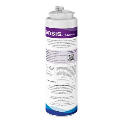 Oasis 041668-001 Total PFAS Water Filter Cartridge for VersaFiller, Versacooler II, and RADII Bottle Fillers
