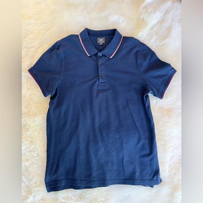 J. Crew Shirts | J. Crew Bowery Polo Shirt Egyptian Cotton Short Sleeve | Color: Blue | Size: M