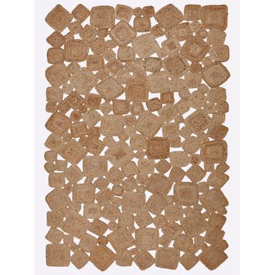 Teppich HEINE HOME Gr. 1, beige (natur), B:60cm H:7mm L:90cm, Jute, Teppiche Image