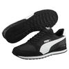 Sneaker PUMA "ST Runner v2 NL", Gr. 38, schwarz-weiß (puma schwarz, puma weiß), Textil, Synthetik, sportlich, Schuhe