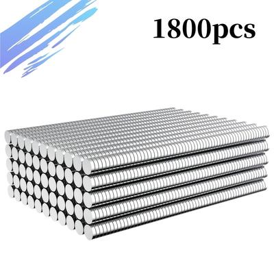 TEMU 600/1000/1800pcs 4x2 Magnet 4mmx2mm Round Magnet Permanent Nd Magnet 4*2 Image