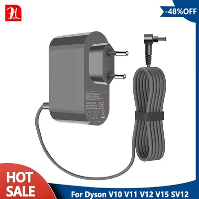 Ladegerät für Dyson V10 V11 V12 V15 Staubsauger Netzkabel Adapter Austauschbare Teile EU Stecker Image
