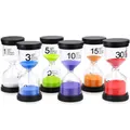 1/3/5/10/15/30 Sanduhr Minuten Sanduhr Sandglas Timer Uhr Uhr Geschenk Kinder Kinder Geschenk Sand Timer Stunde Home Dekoration