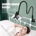 Supporto per telefono cellulare con clip a 360 gradi Supporto portatile flessibile per letto pigro Staffa da tavolo Smartphone Supporto per supporto da letto da scrivania Supporto base 75 cm