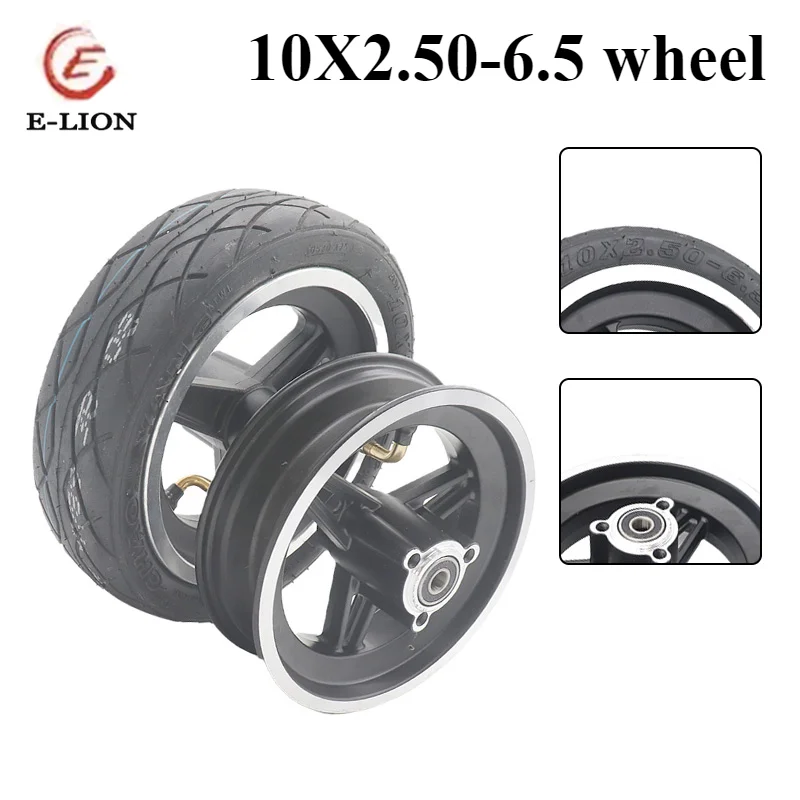 10x2,50-6,5 Chaoyang verdicken der schlauch loser Reifen mit Nabe für Elektro roller, die Hover board 10*2,50-6,5 Rad teile ausgleichen Image