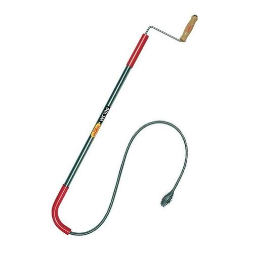 WC-Reinigungsgerät WC100 Länge 90 cm Wellen-Ø 11 mm Spiralen-Ø 11 mm Krallen-Ø 30 mm Drahtstärke Ø