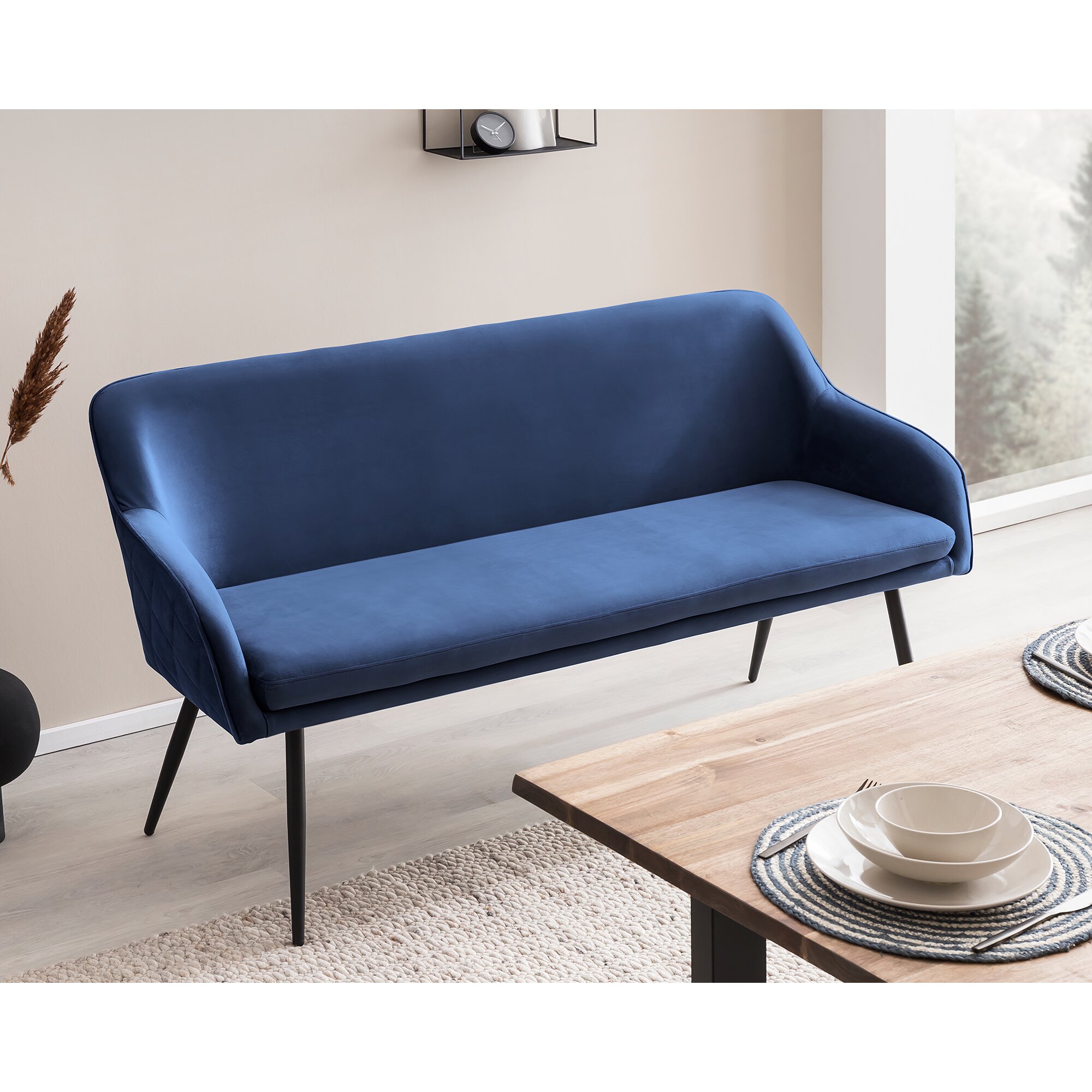 SalesFever »Finja« Sitzbank blau 160x85x61 cm