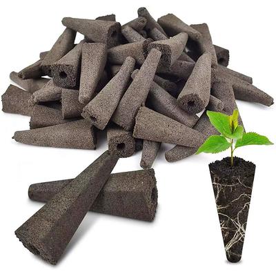 10PCS Grow Sponges, Seed Pod Kit Root Growth Sponges Replacement Seed Pods Compatible with Hydroponics Sponges Seed Starter Sponges Refill Pods for Hydroponic Growing System Indoor Garden