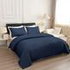 Duvet Cover Queen Size 3 Piece Queen Duvet Cover Set, Soft Double Brushed Queen Size Duvet Covers with Zipper Closure, 1 Duvet Cover and 2 Pillow Shams