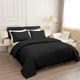 Duvet Cover Queen Size 3 Piece Queen Duvet Cover Set, Soft Double Brushed Queen Size Duvet Covers with Zipper Closure, 1 Duvet Cover and 2 Pillow Shams